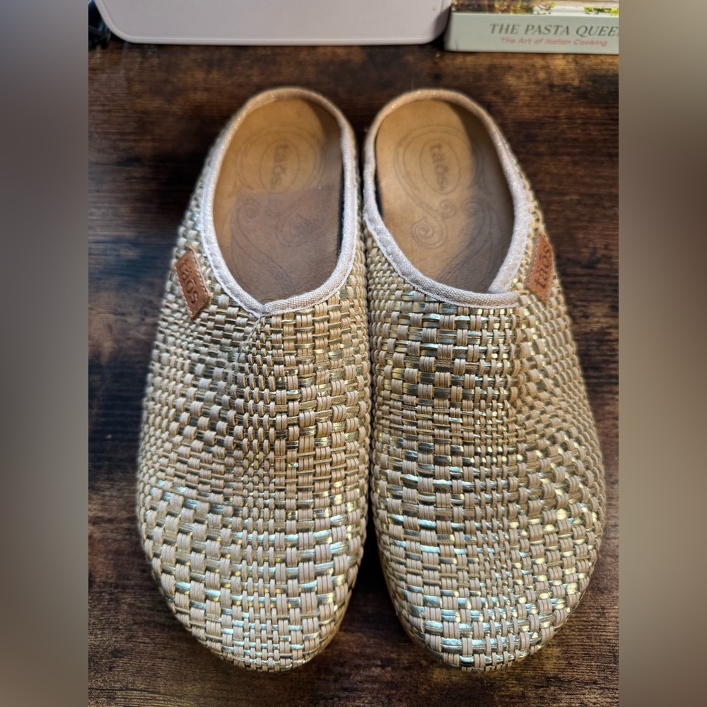 Taos gold weave Primavera Clog size 41 - Picture 8 of 10